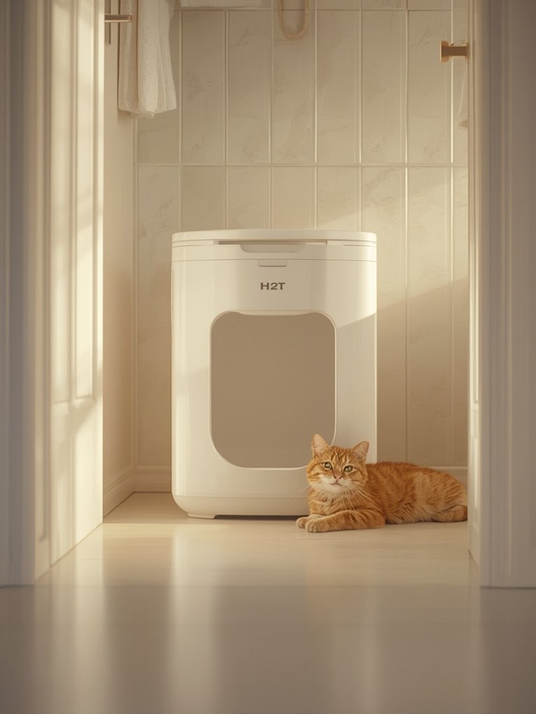 automatic litter box - Illustration 3