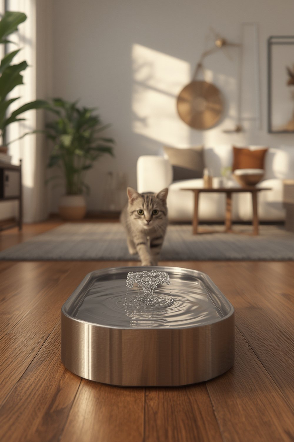 cat water fountain - Illustration 1