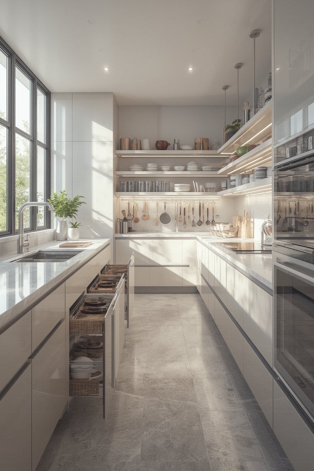 modular kitchen storage - Illustration 1