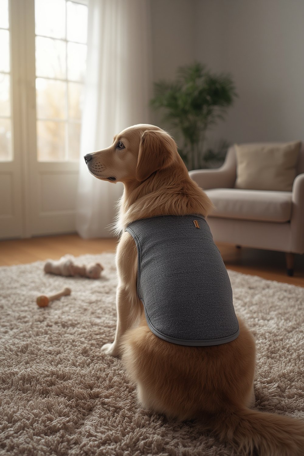 pet anxiety vest - Illustration 1