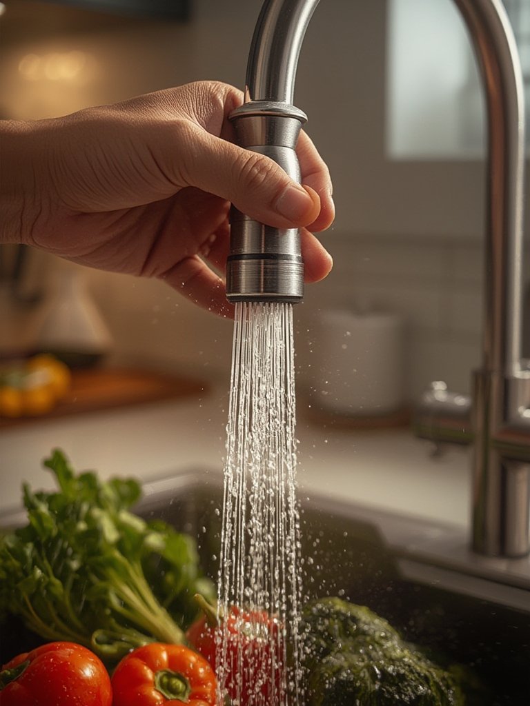 pull down kitchen faucet - Illustration 2