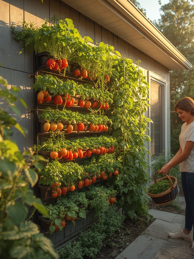 vertical vegetable garden - Illustration 3