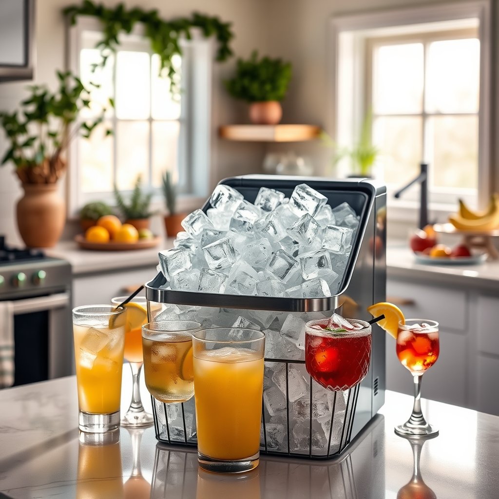 countertop ice maker - Illustration 3