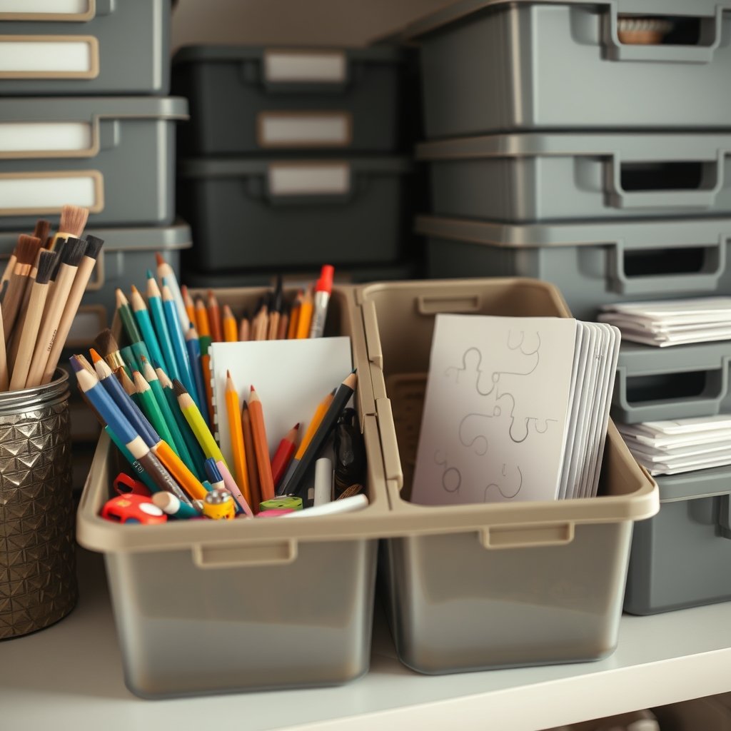 storage box in action