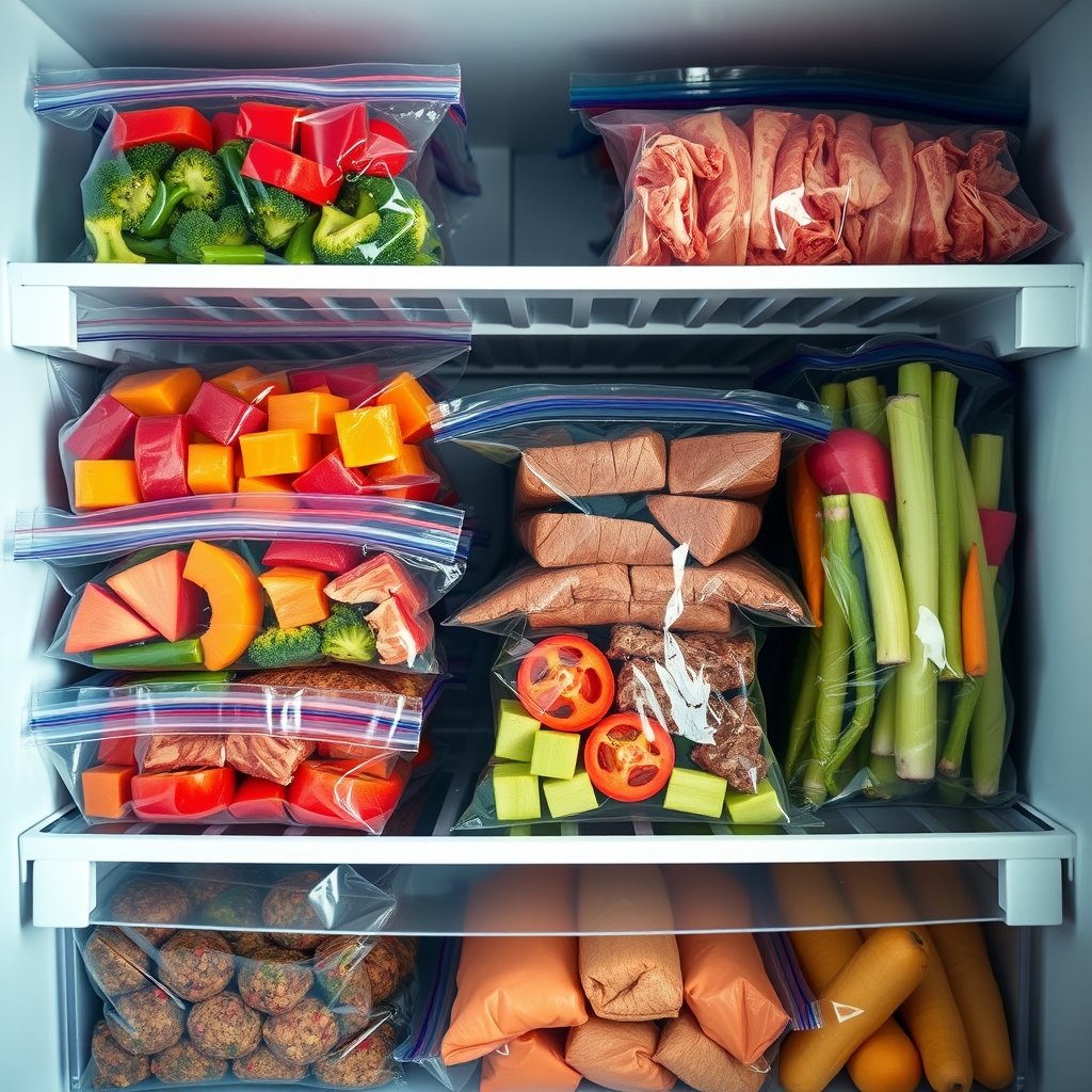 Freezer Bags: 10 Ultimate Secrets For Amazing Food Storage In 2026 2 Freezer bags in action