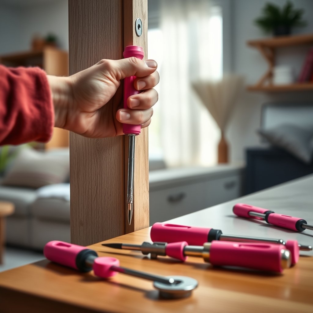 household toolset in action