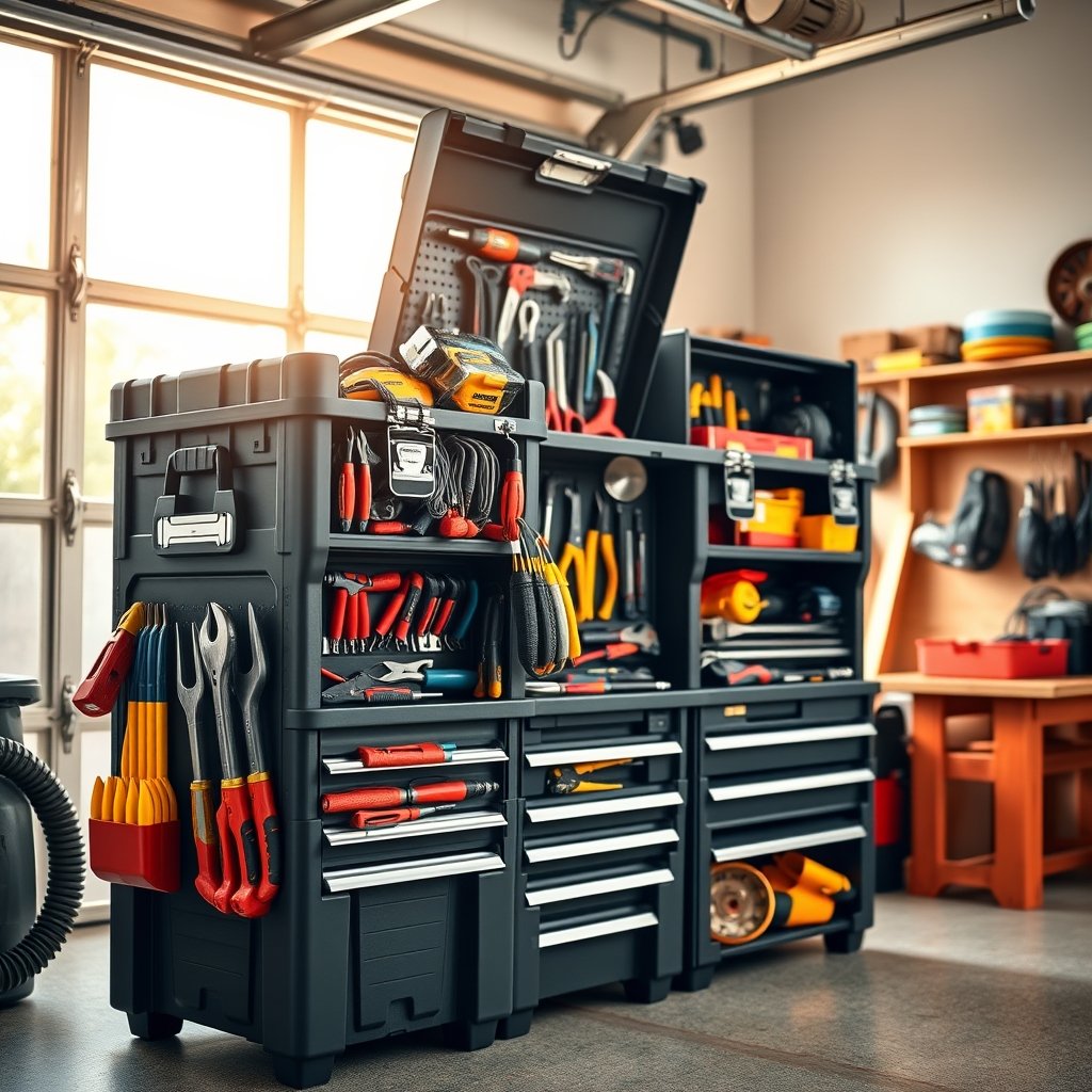 tool box in action