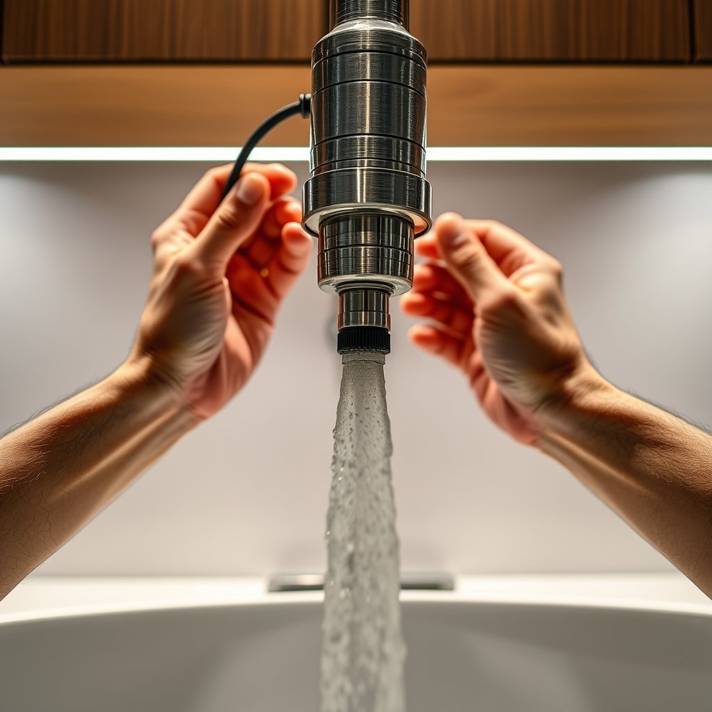 touchless kitchen faucet - Illustration 2
