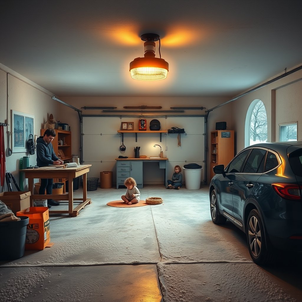 electric garage heater - Illustration 3
