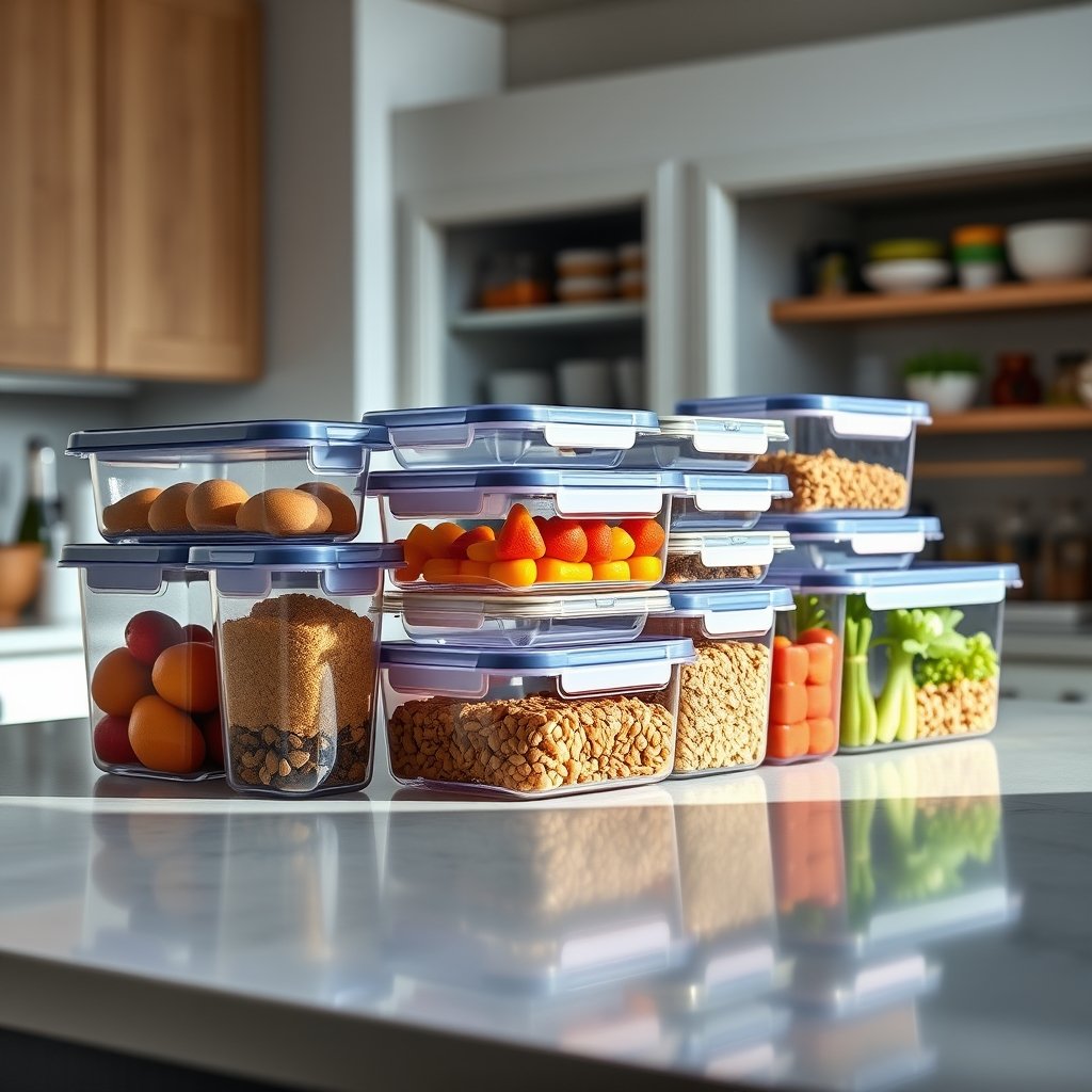 Food containers product view