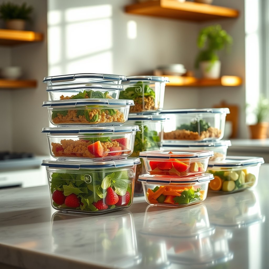 food containers product view