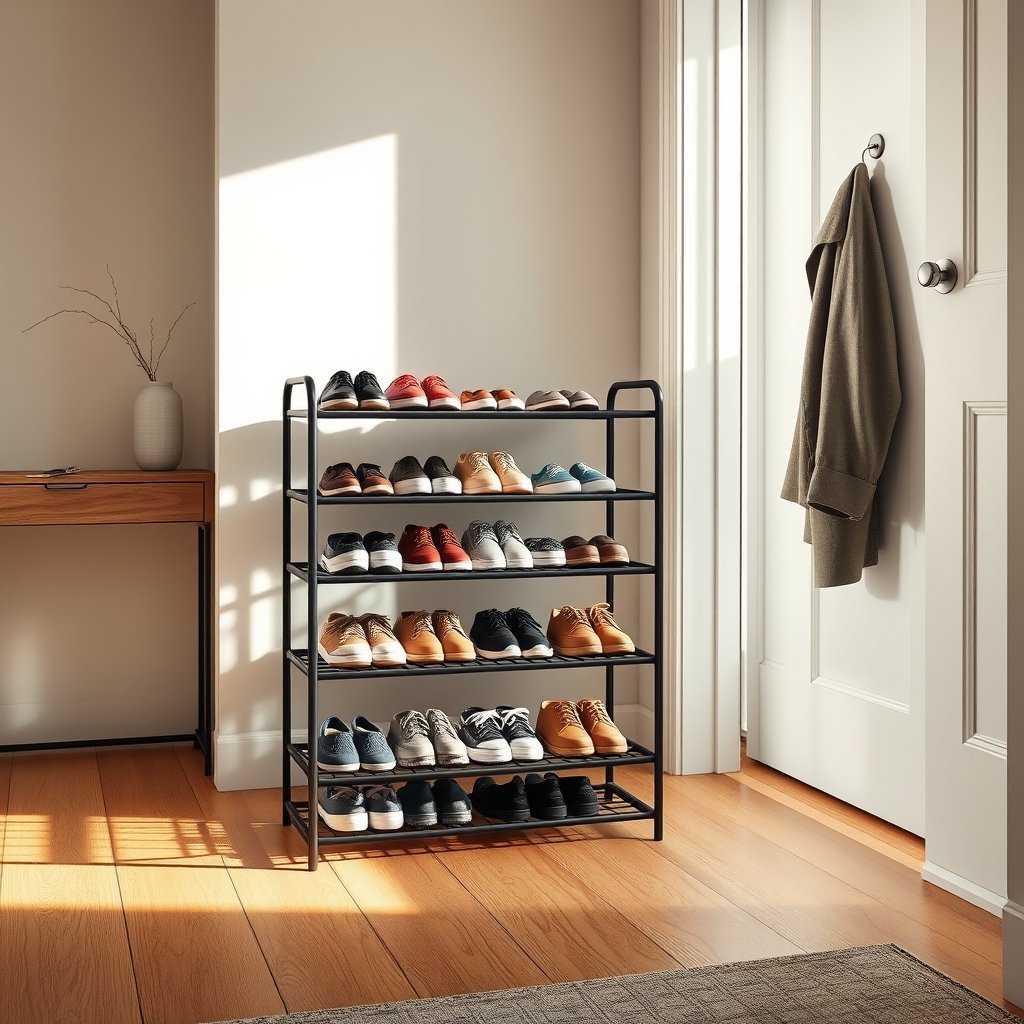 shoe rack product view