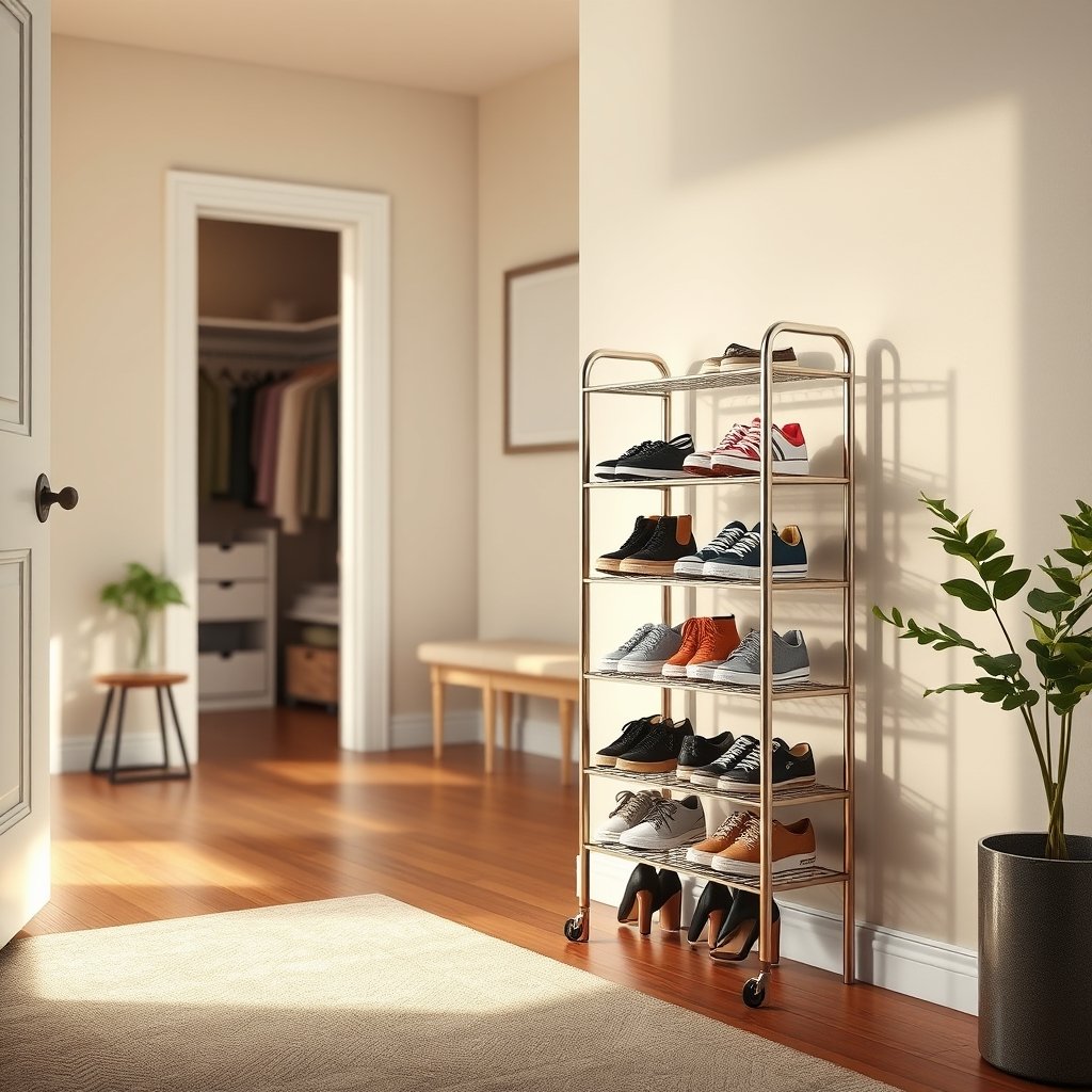 shoe rack product view