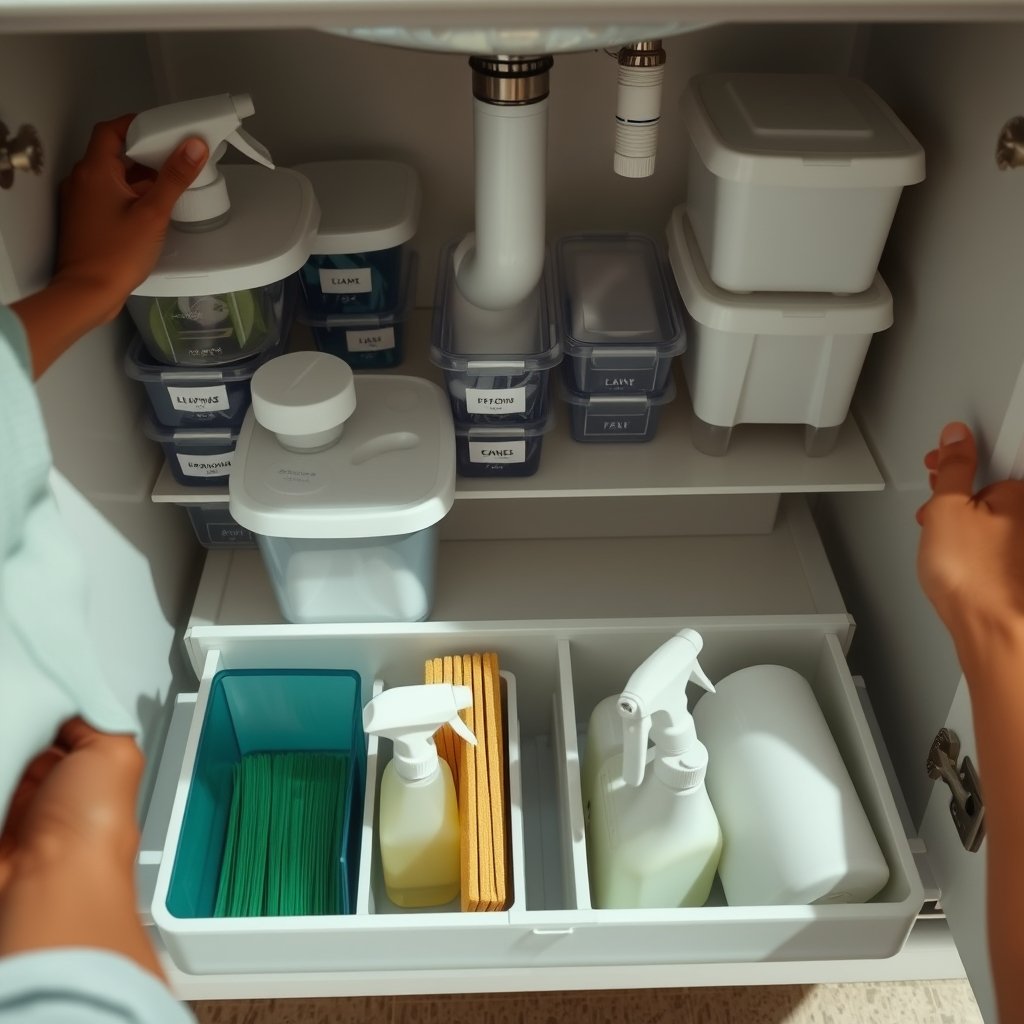 under sink organizer - Illustration 2