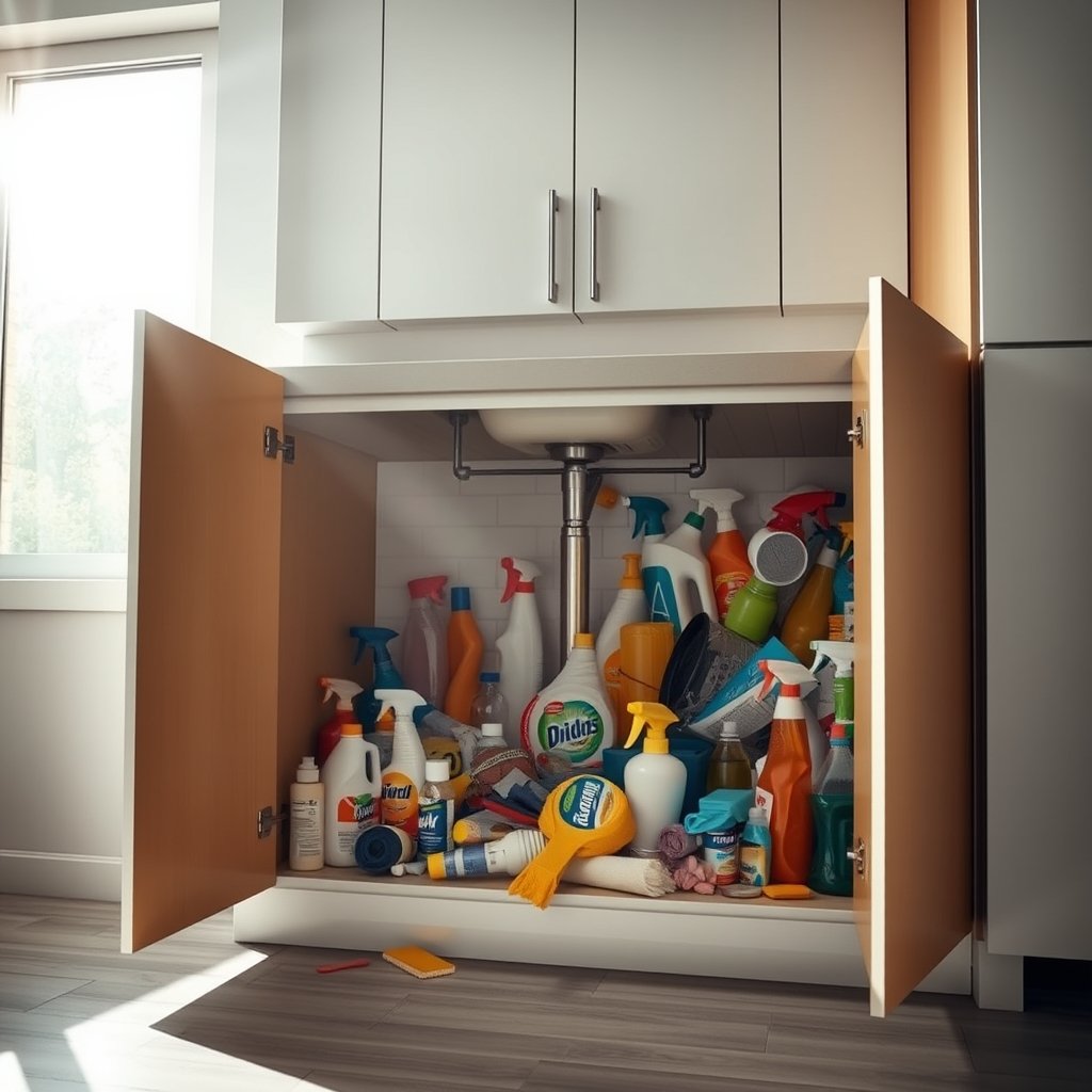 under sink organizer - Illustration 1
