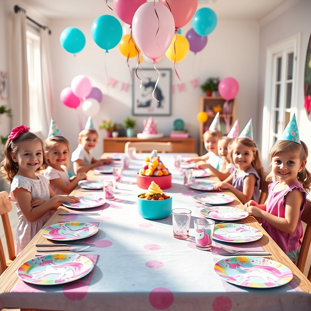 unicorn plates product view