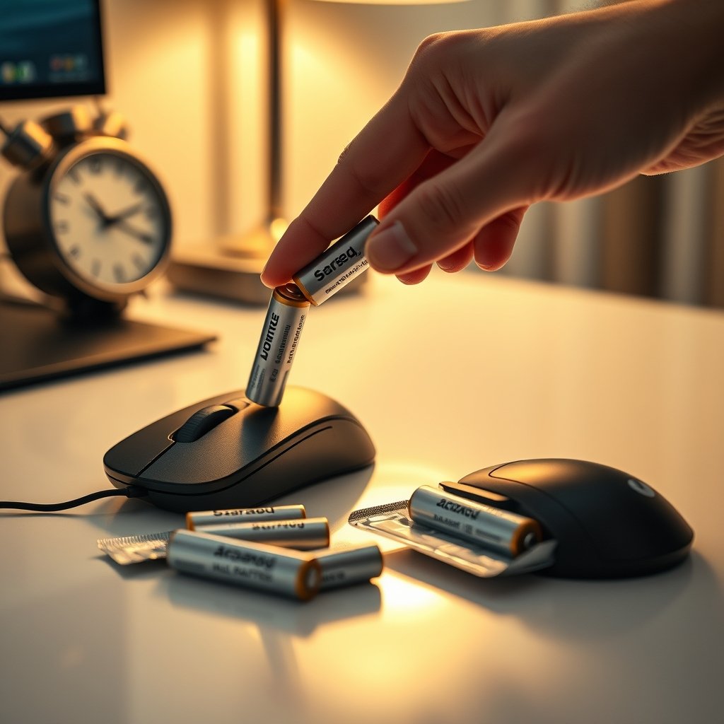 alkaline batteries in action