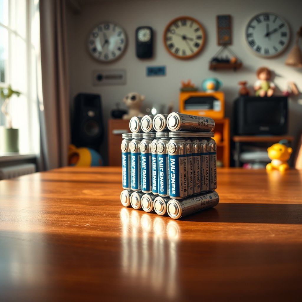 alkaline batteries product view