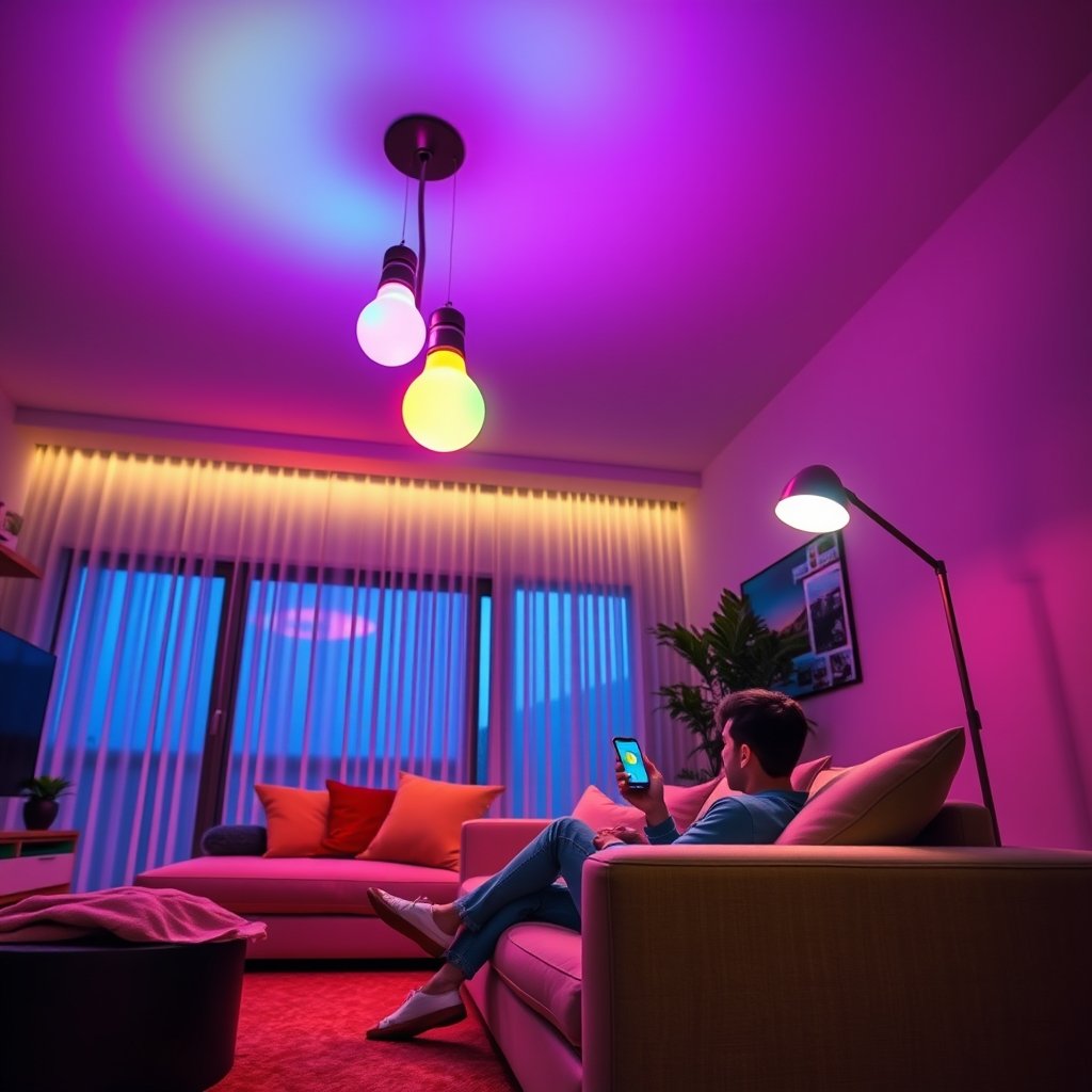 smart bulb product view