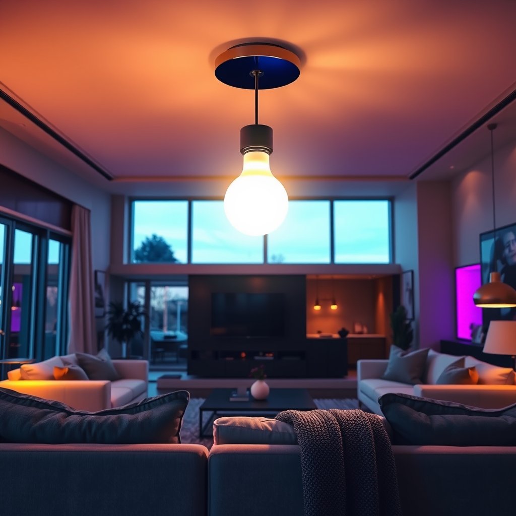 smart bulb product view