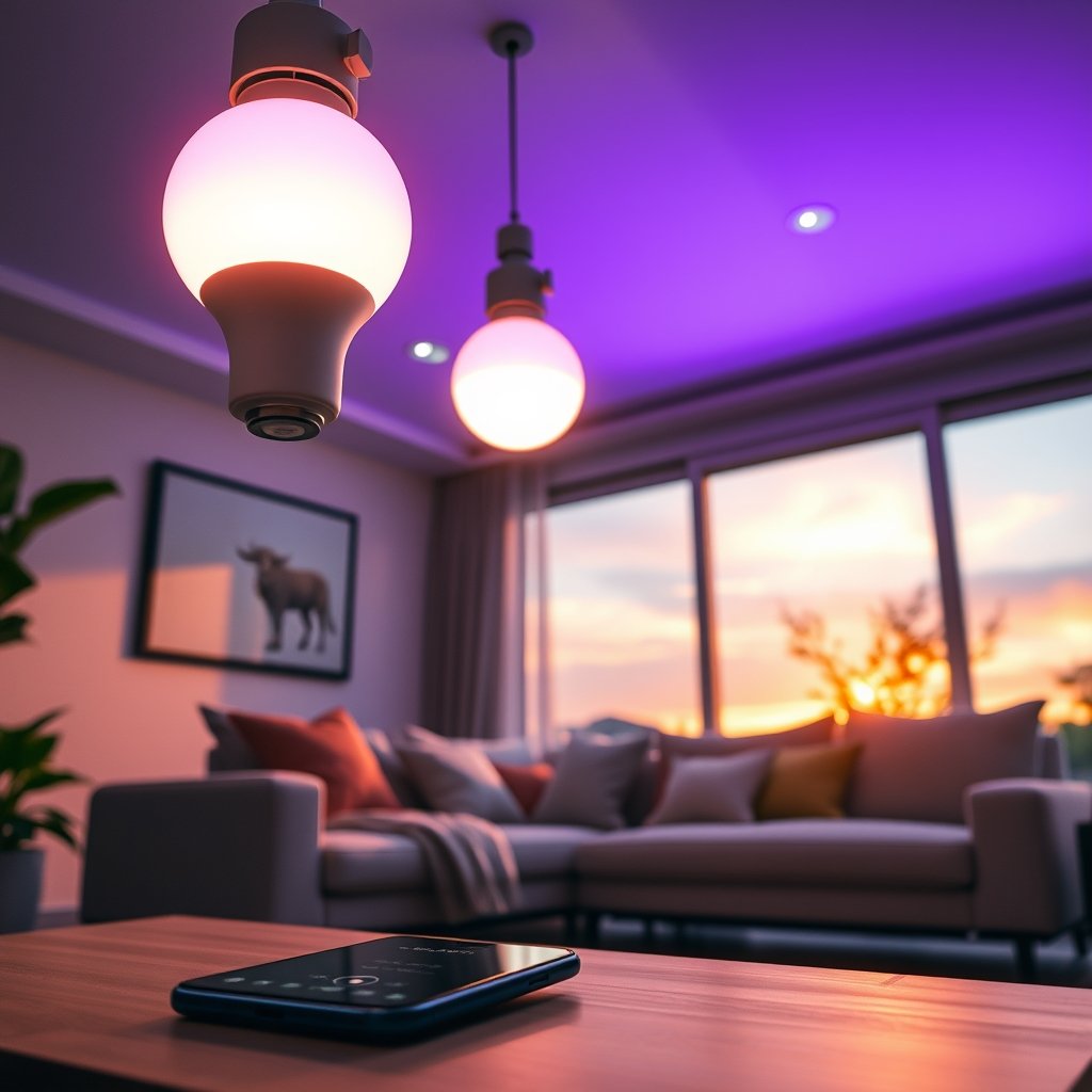 smart bulb product view