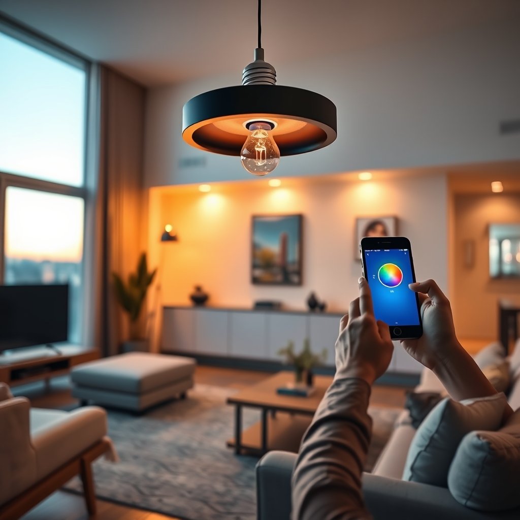 smart bulb product view
