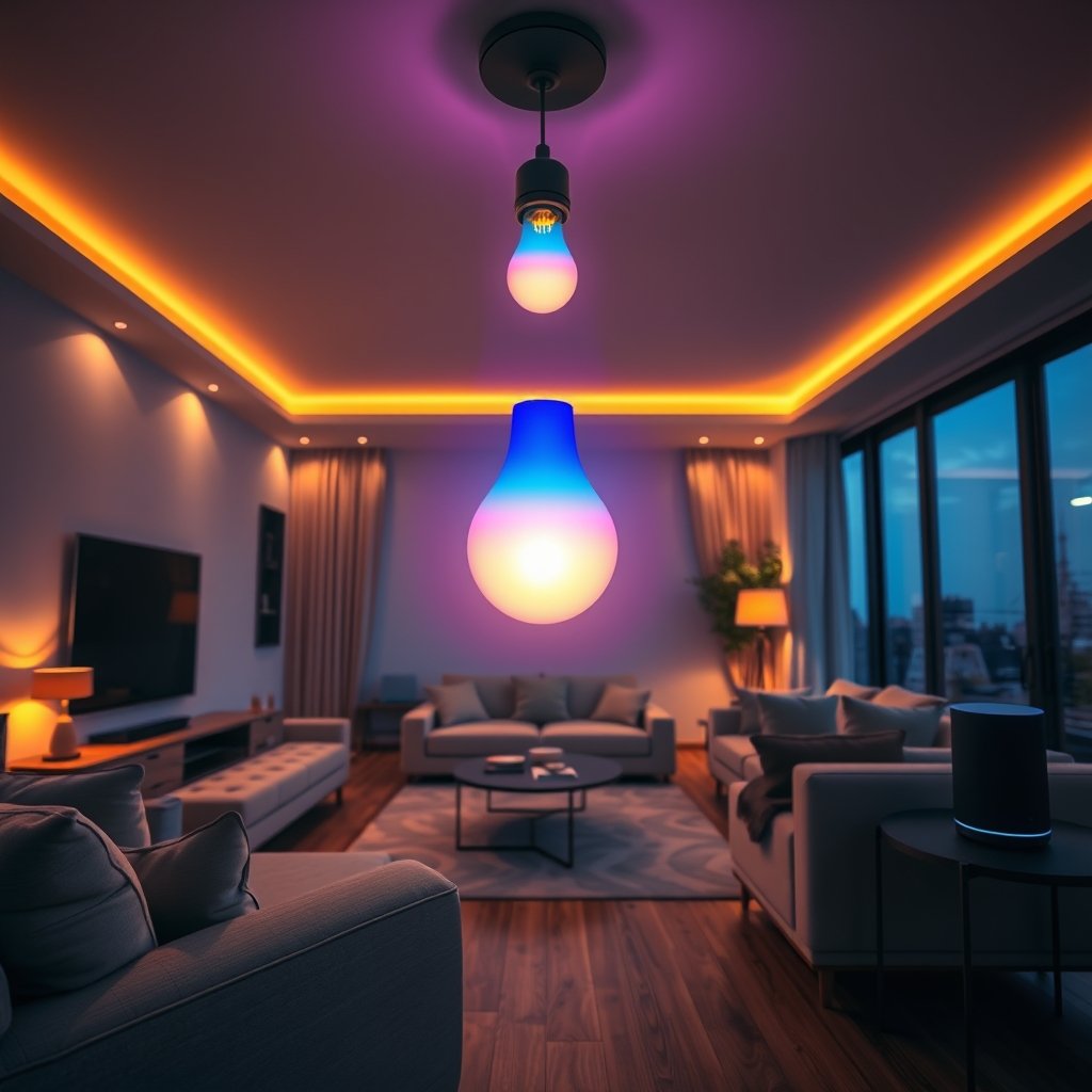 smart bulb product view