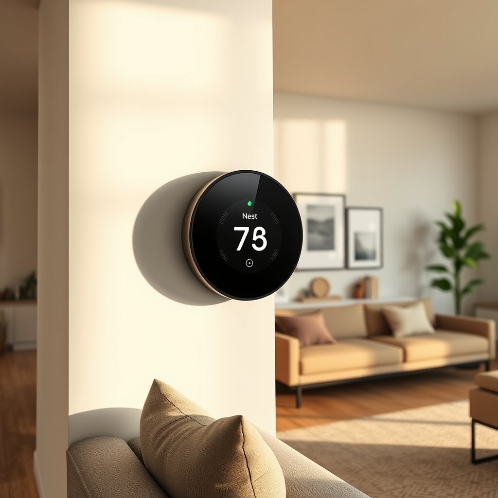 Nest Thermostat product view