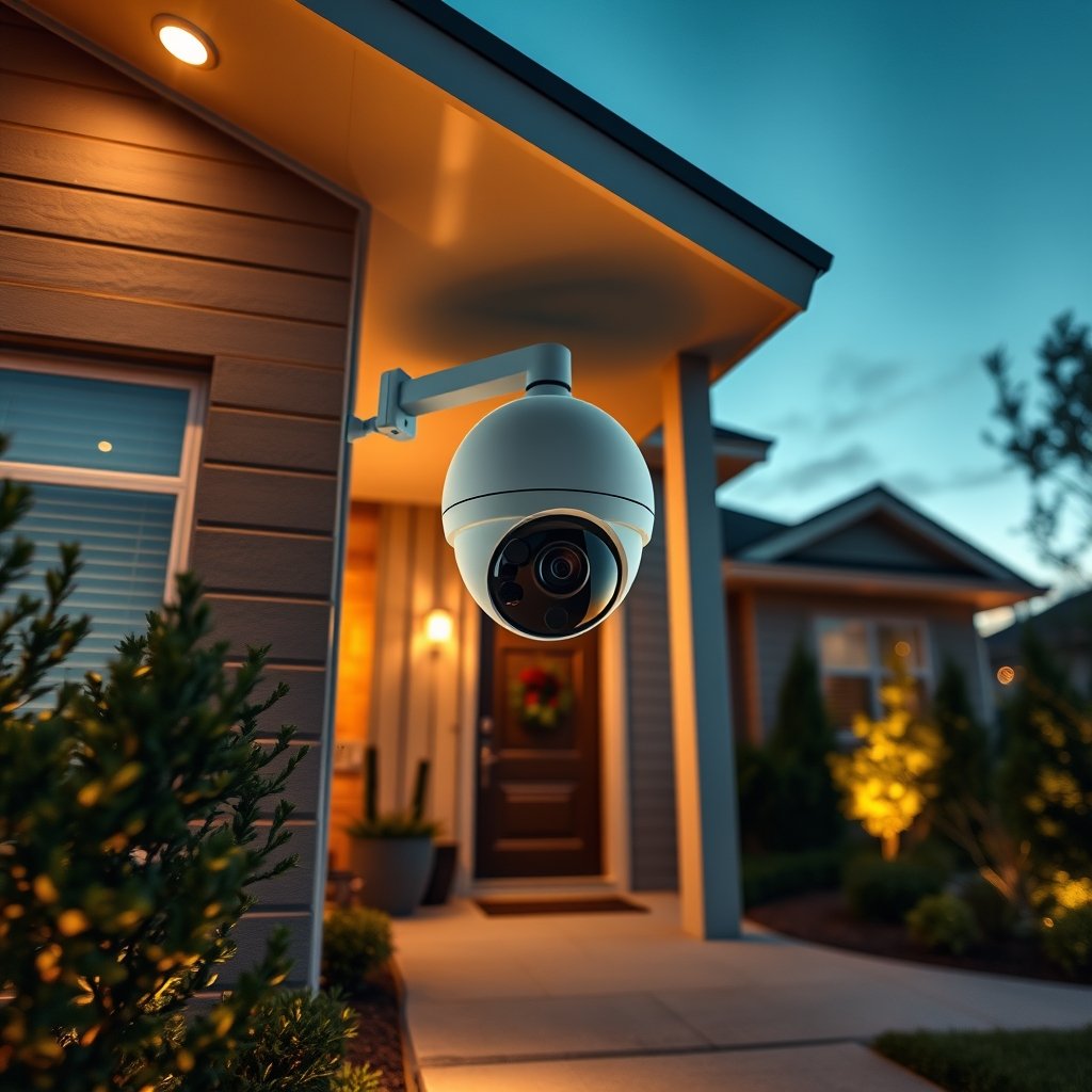 security camera product view