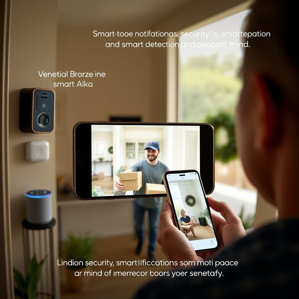 video doorbell in action